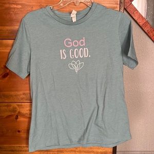 God is good tee shirt